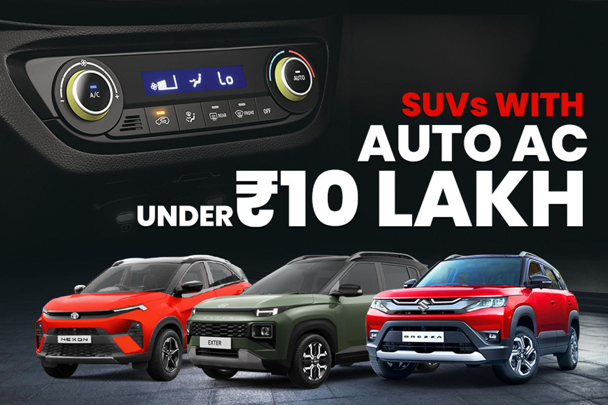 SUVs With Automatic Climate Control Under Rs 10 Lakh SUVs With Automatic Climate Control Under Rs 10 Lakh
