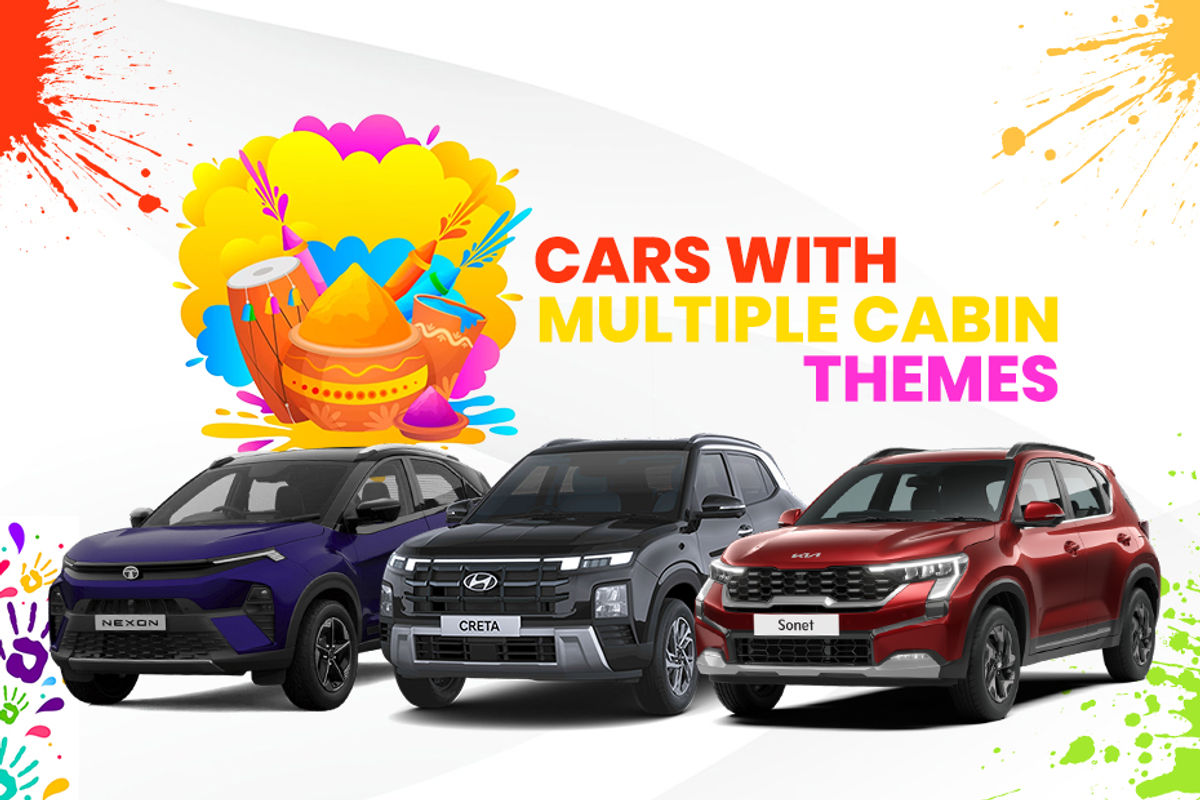 Top 8 Mass-market Cars With Multiple Cabin Themes Top 8 Mass-market Cars With Multiple Cabin Themes