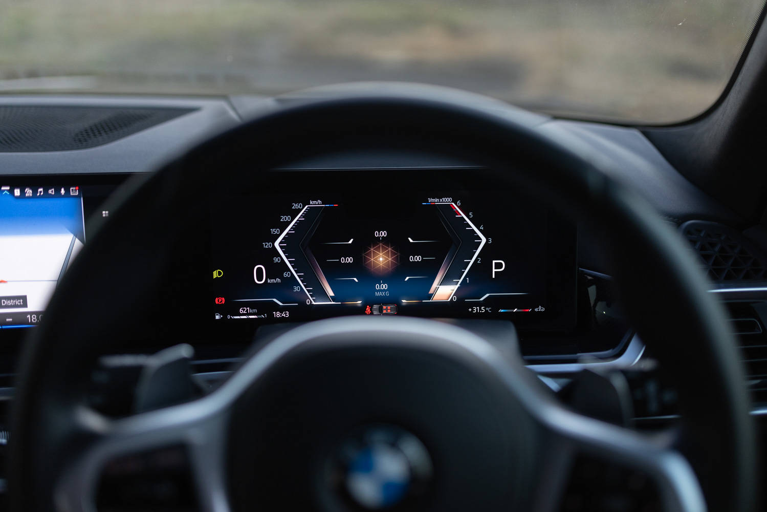 BMW X7 Digital Driver's Display