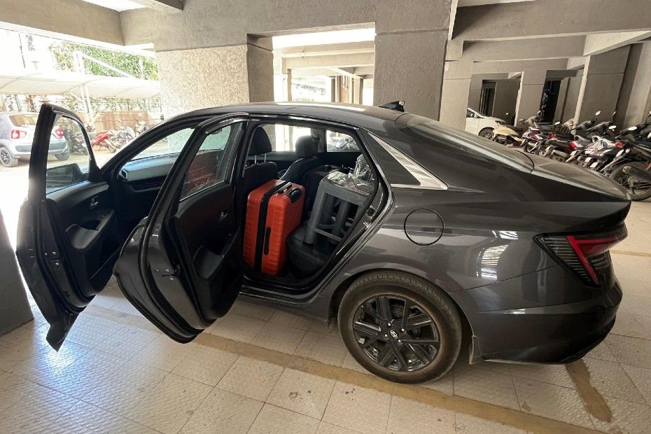 Verna luggage test