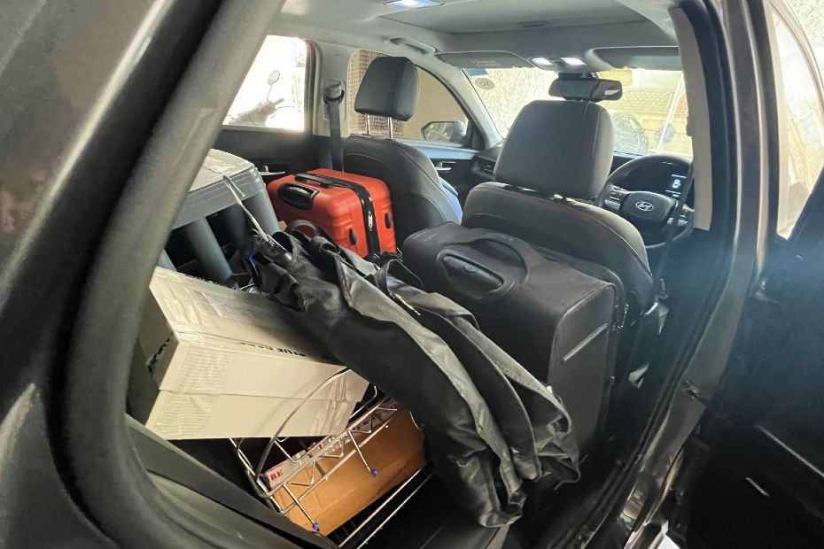 Verna luggage test