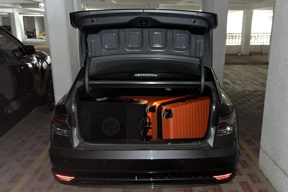 Verna luggage test