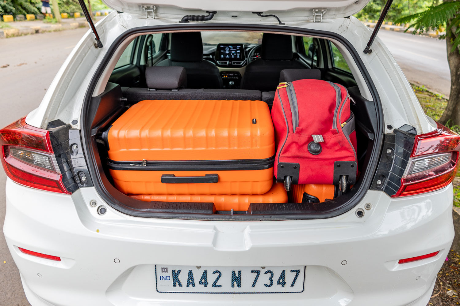 Toyota Glanza boot space