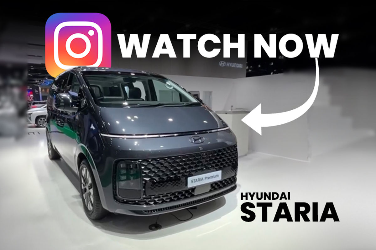 Hyundai Staria showcased at Bangkok International Motor Show 2024 Hyundai Staria showcased at Bangkok International Motor Show 2024