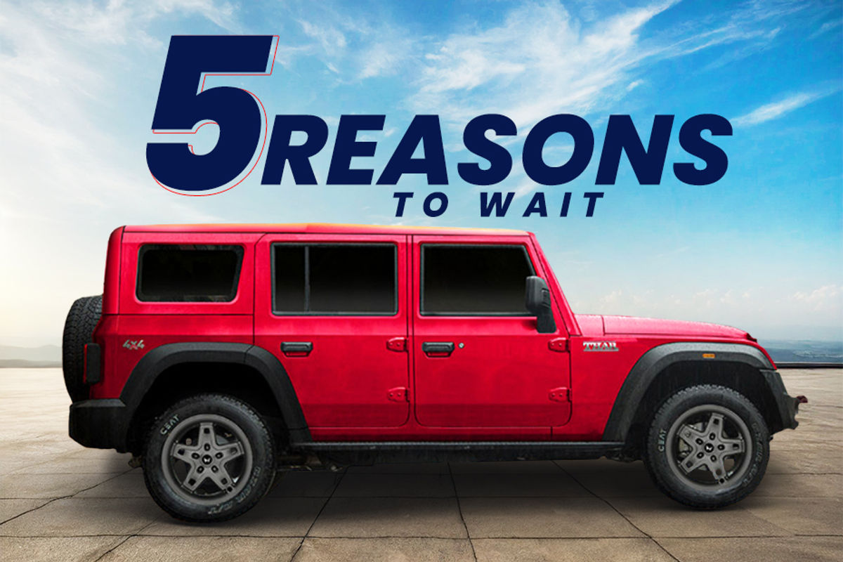 5 reasons to wait for the Mahindra Thar 5-door