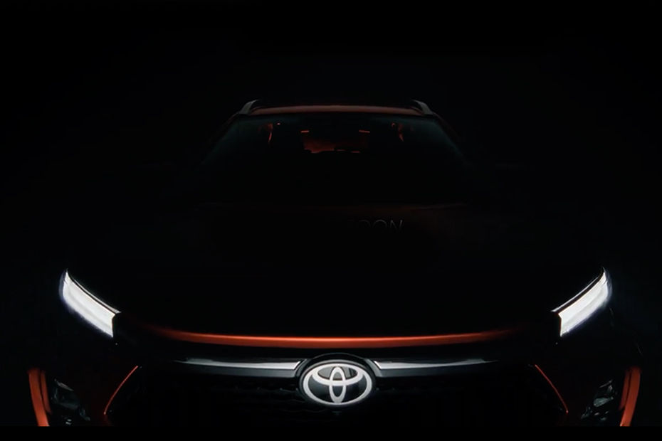 Toyota Taisor front teased