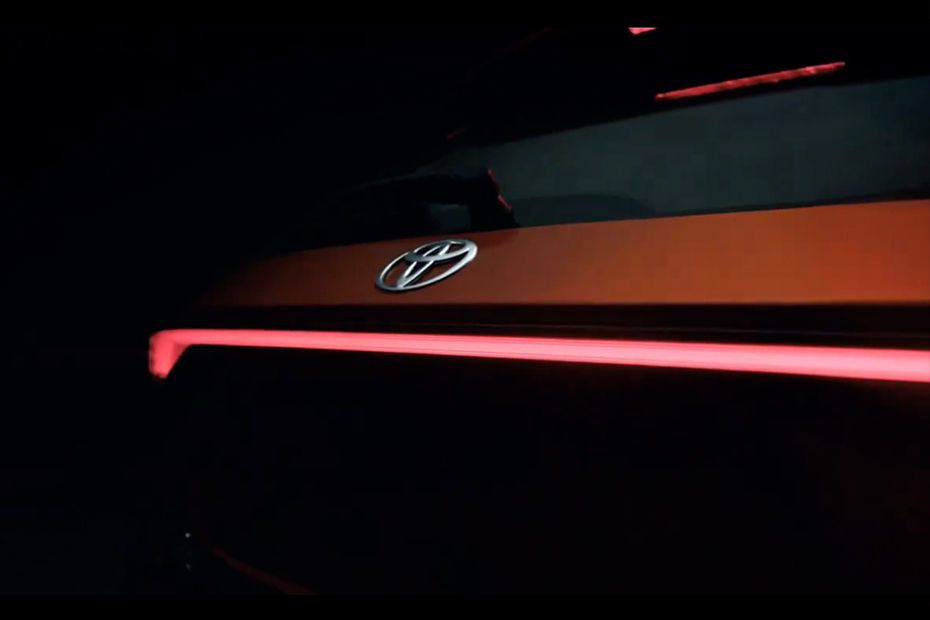 Maruti Fronx-based Toyota Taisor connected LED taillight teased