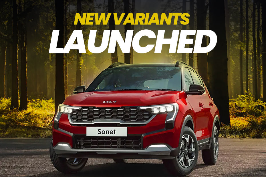 Kia Sonet new variants launched