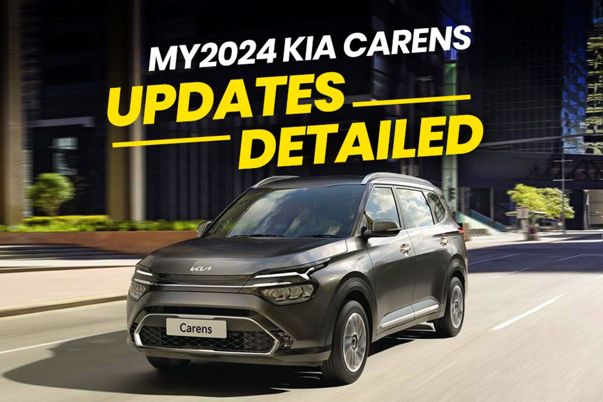 Kia Carens MY2024 updates and price hike