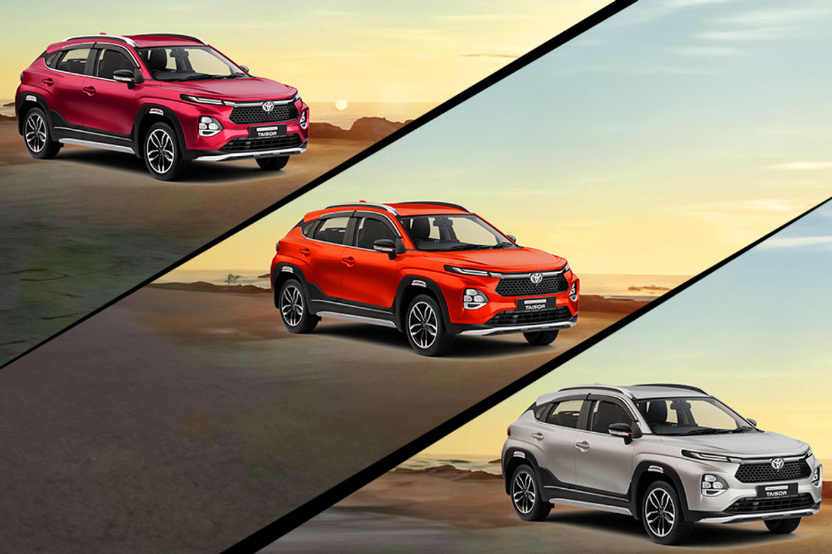 Toyota Urban Cruiser Taisor colour options revealed