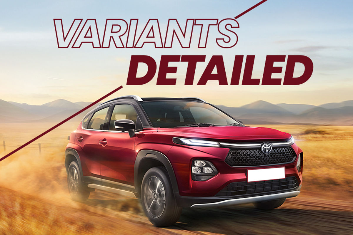 Toyota Taisor Variants Detailed Toyota Taisor Variants Detailed