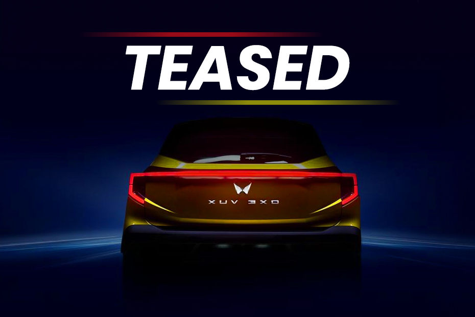 2024 Mahindra XUV300 (now called the XUV 3XO) teased for the first time