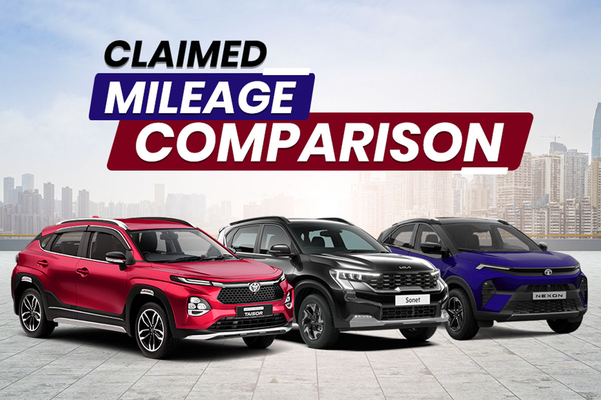 Toyota Urban Cruiser Taisor vs rivals: claimed fuel efficiency comparison
