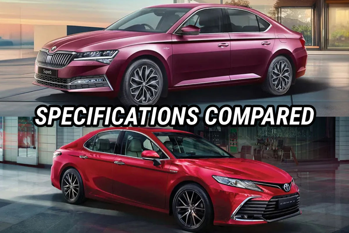 Skoda Superb vs Toyota Camry