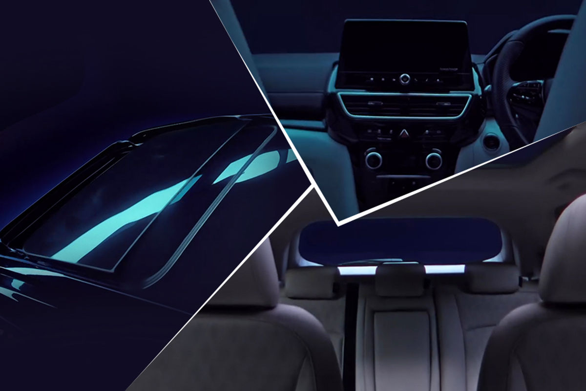 Mahindra XUV 3XO cabin and premium features teased Mahindra XUV 3XO cabin and premium features teased