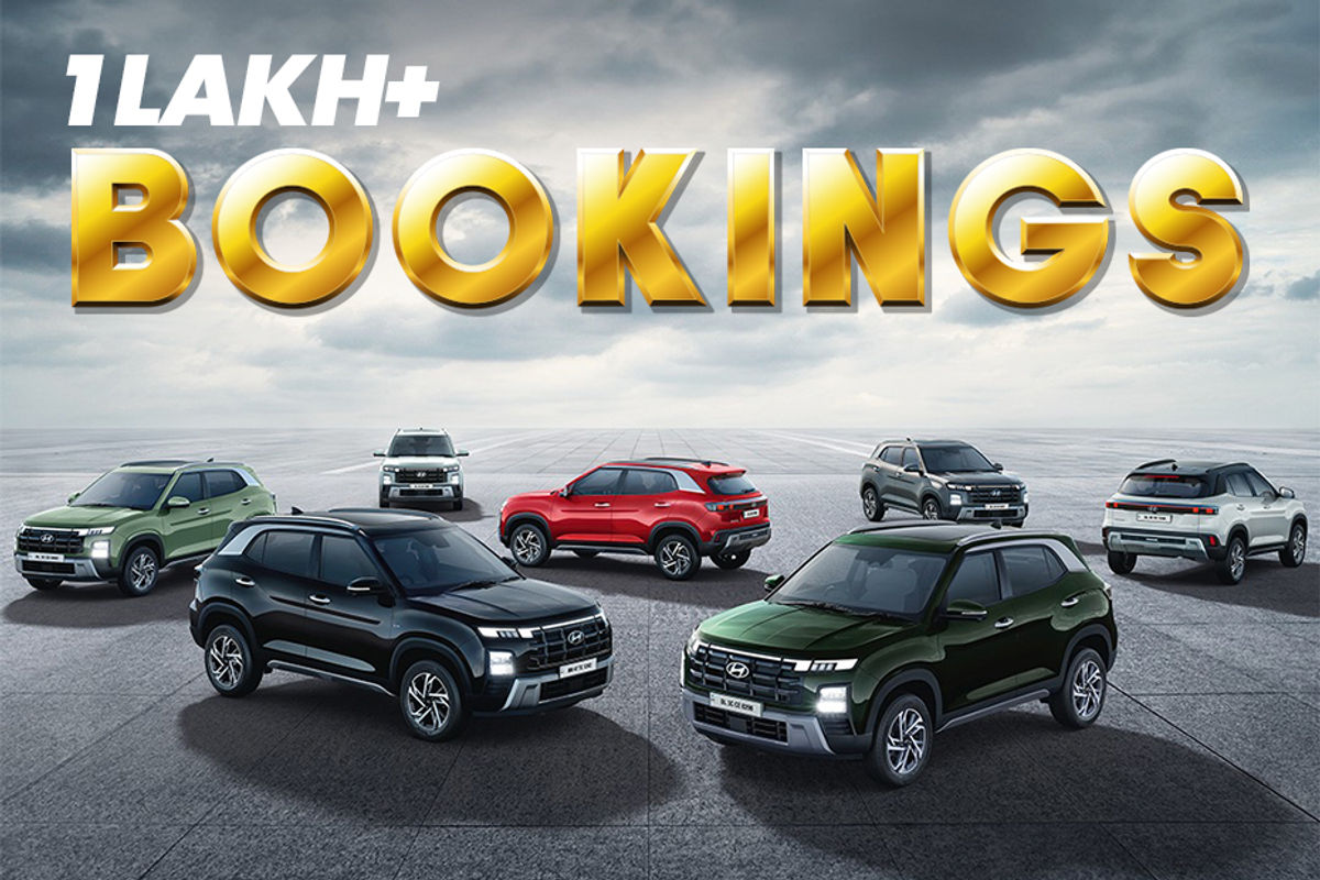 Hyundai Creta achieves over 1 lakh bookings Hyundai Creta achieves over 1 lakh bookings
