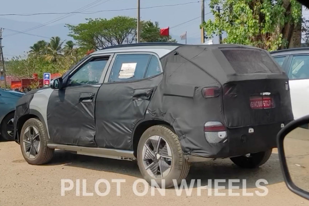 Hyundai Creta EV Spied
