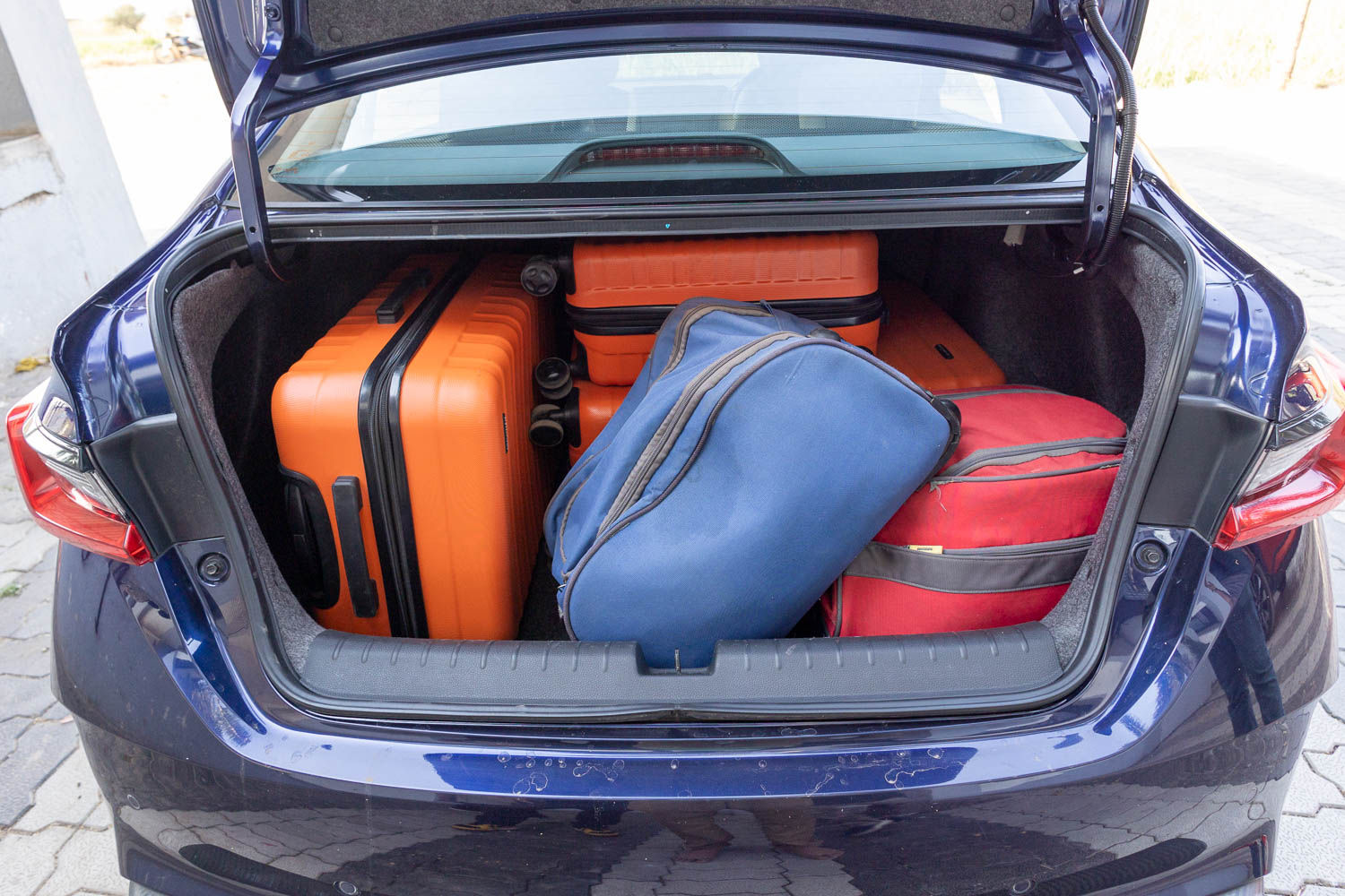 Honda City boot space Honda City boot space
