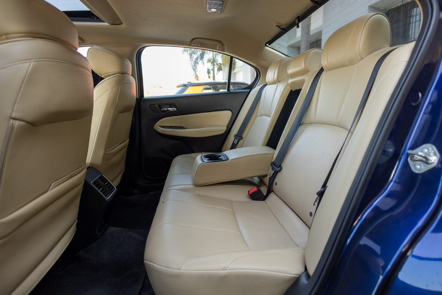 Honda City rear seats Honda City rear seats
