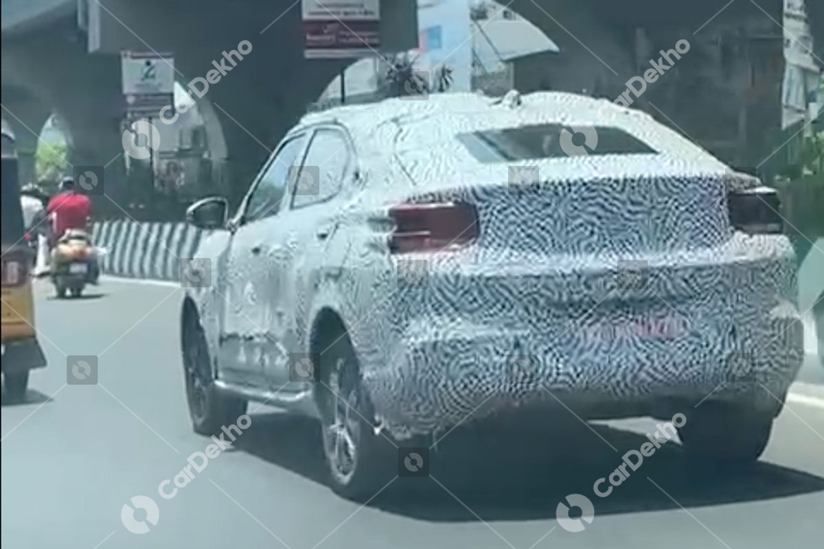 Citroen Basalt Vision Test Mule Rear