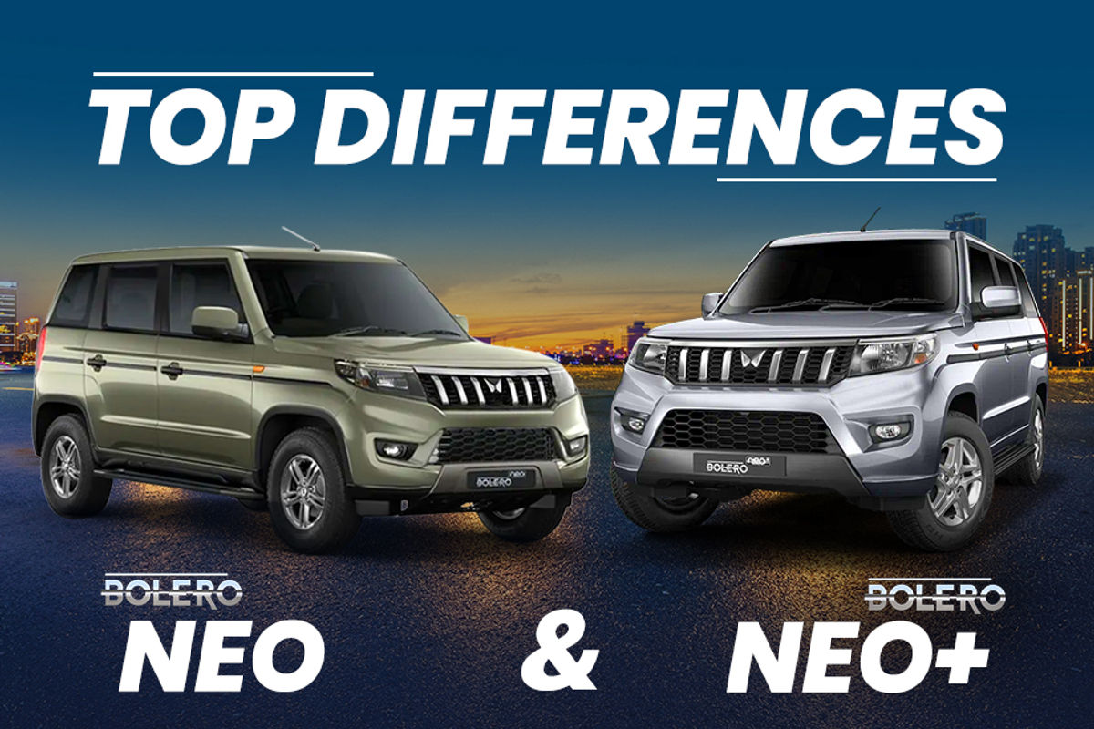 Mahindra Bolero Neo and Bolero Neo Plus