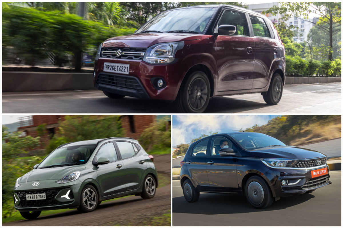Maruti Wagon R, Hyundai Grand i10 Nios, Tata Tiago