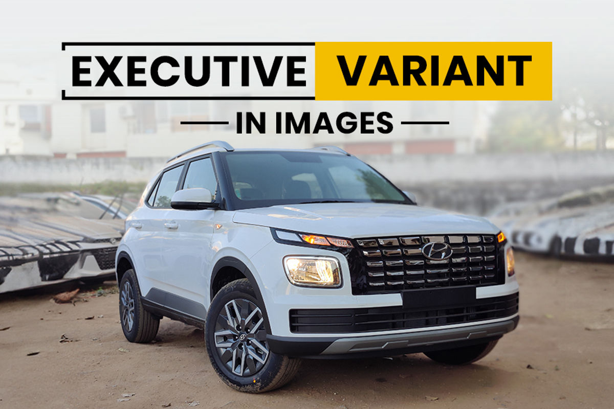 Hyundai Venue Executive variant detailed in images