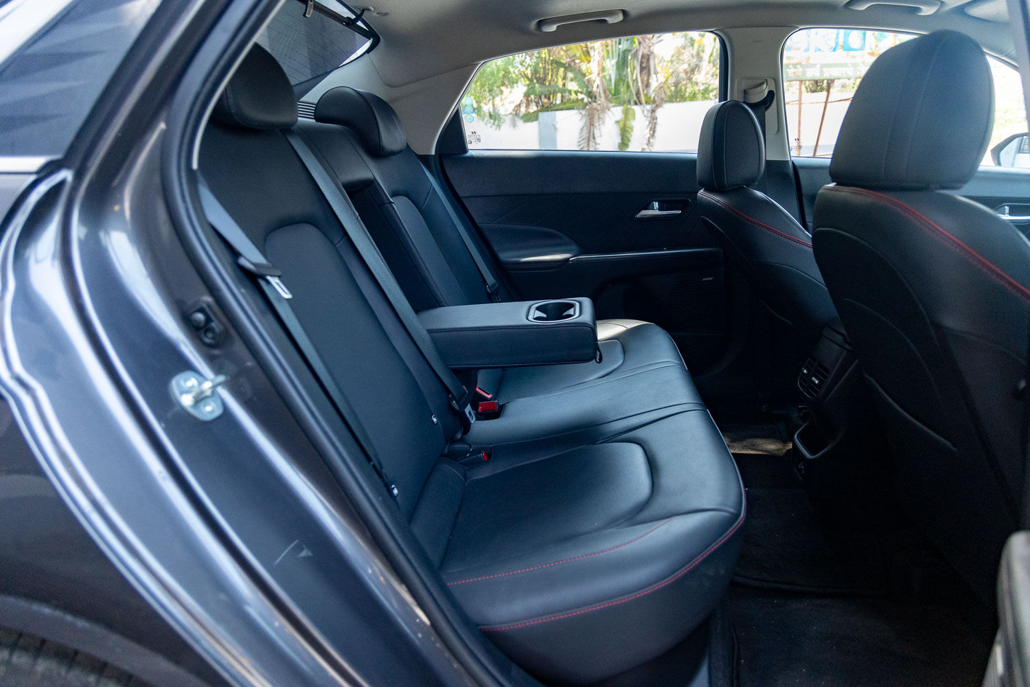 Hyundai Verna rear seat