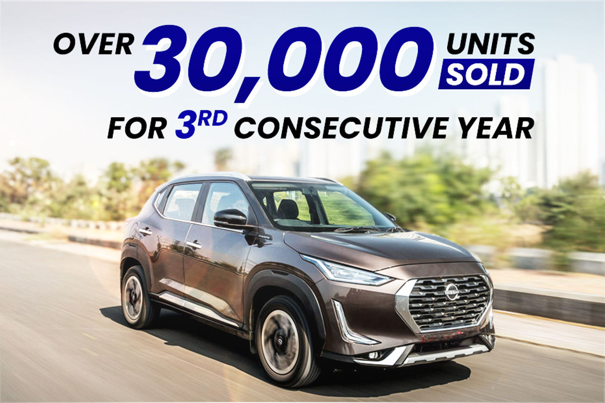Nissan Magnite sales milestone in India