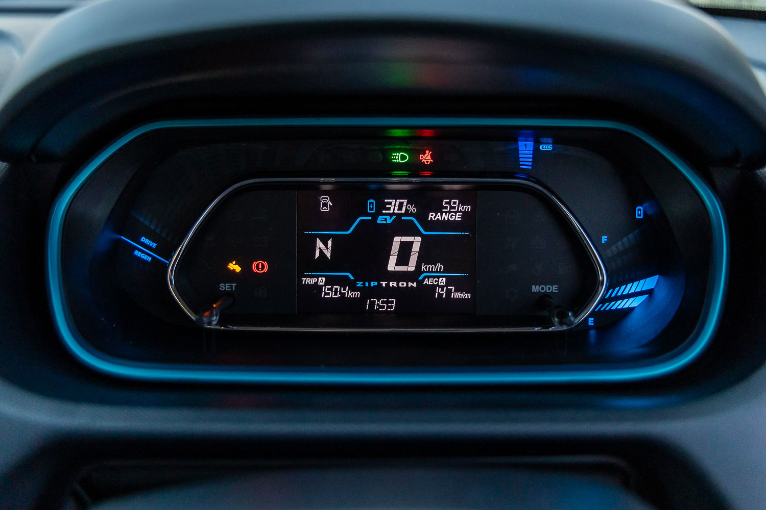 Tata Tiago EV Instrument Cluster