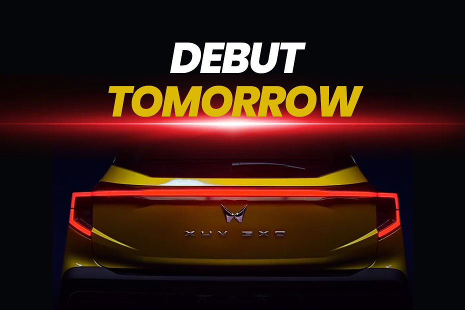 Mahindra XUV 3XO debut tomorrow