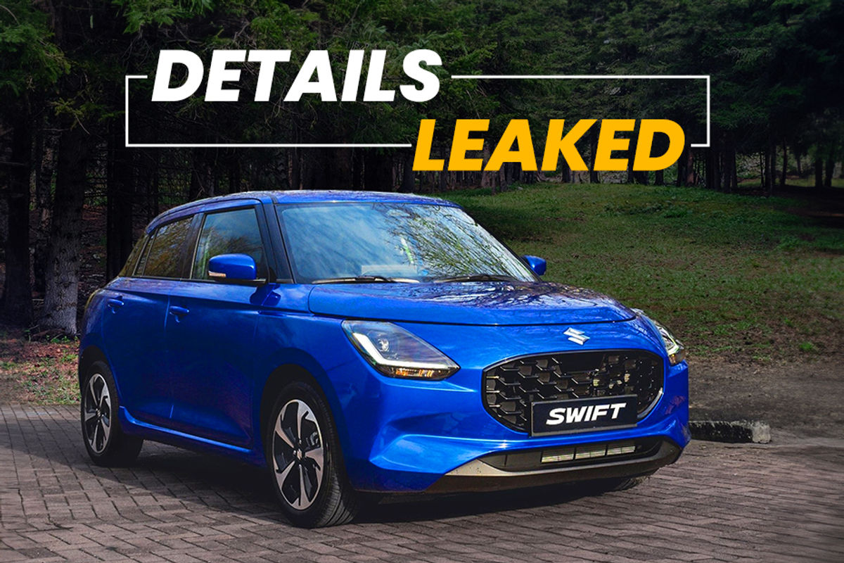 2024 Maruti Swift details leaked 2024 Maruti Swift details leaked