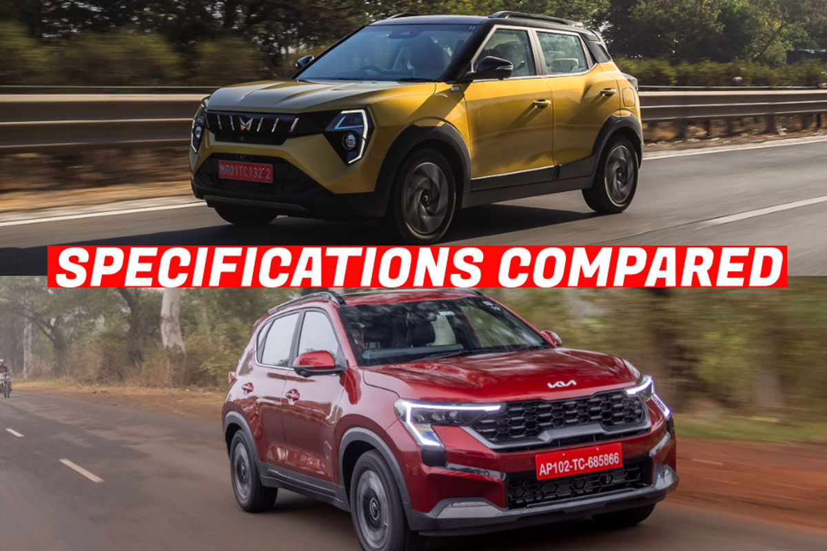 Mahindra XUV 3XO vs Kia Sonet Mahindra XUV 3XO vs Kia Sonet