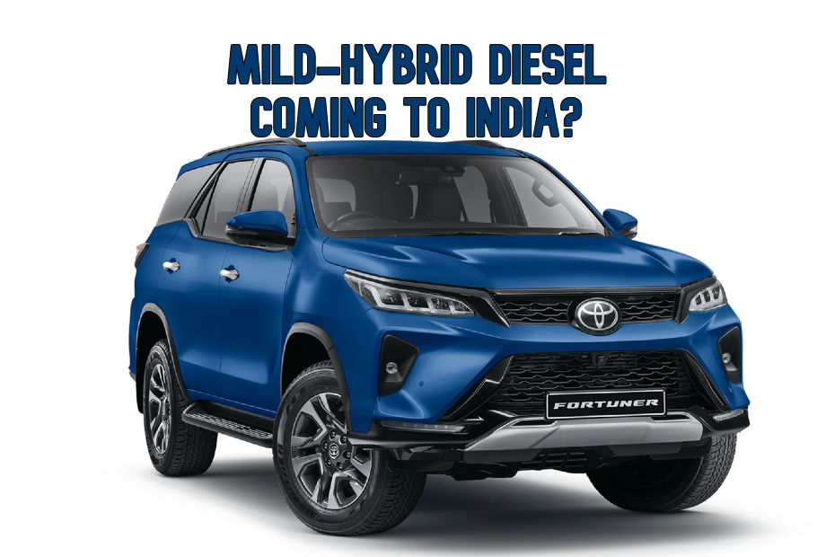 Fortuner MHEV for India