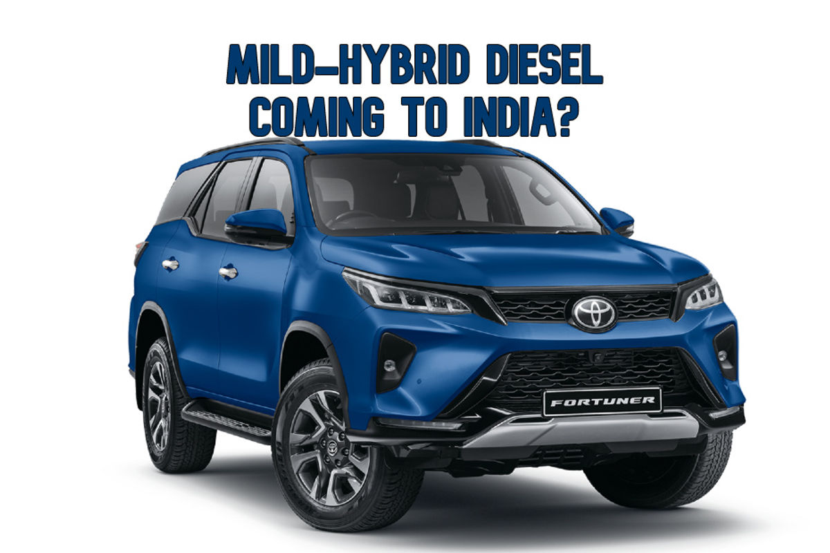 Toyota Fortuner Mild-hybrid Fortuner MHEV for India