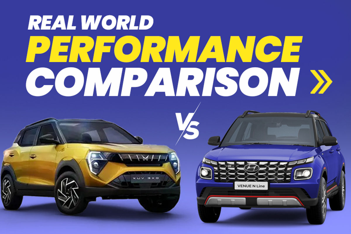 Mahindra XUV 3XO vs Hyundai Venue N Line Mahindra XUV 3XO vs Hyundai Venue N Line
