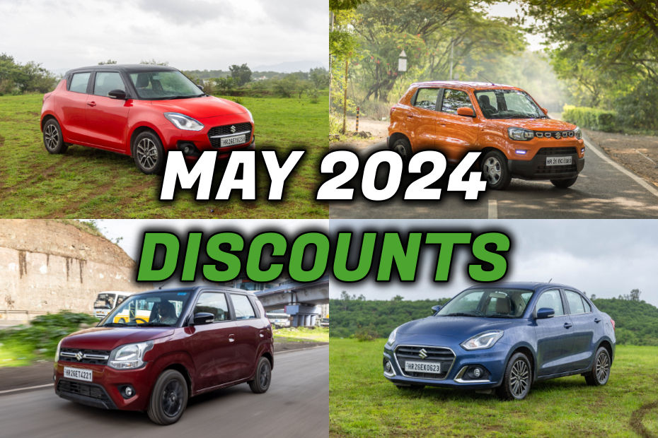 May 2024 Discounts On Maruti Arena Cars
