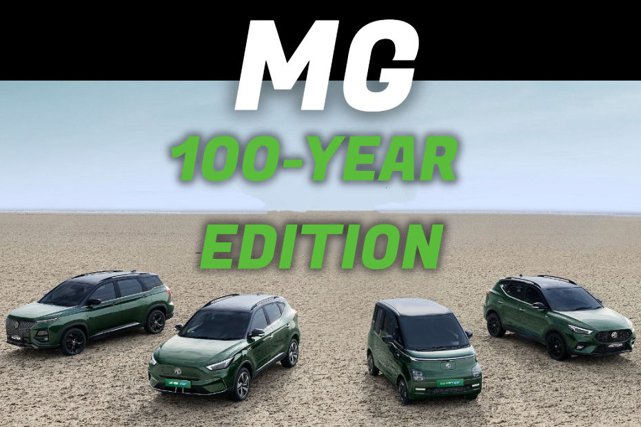 MG 100-Year Limited Editions