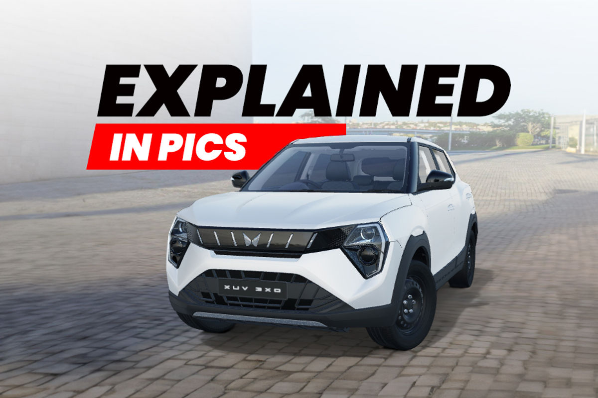 Mahindra XUV 3XO MX1 variant explained in images Mahindra XUV 3XO MX1 variant explained in images