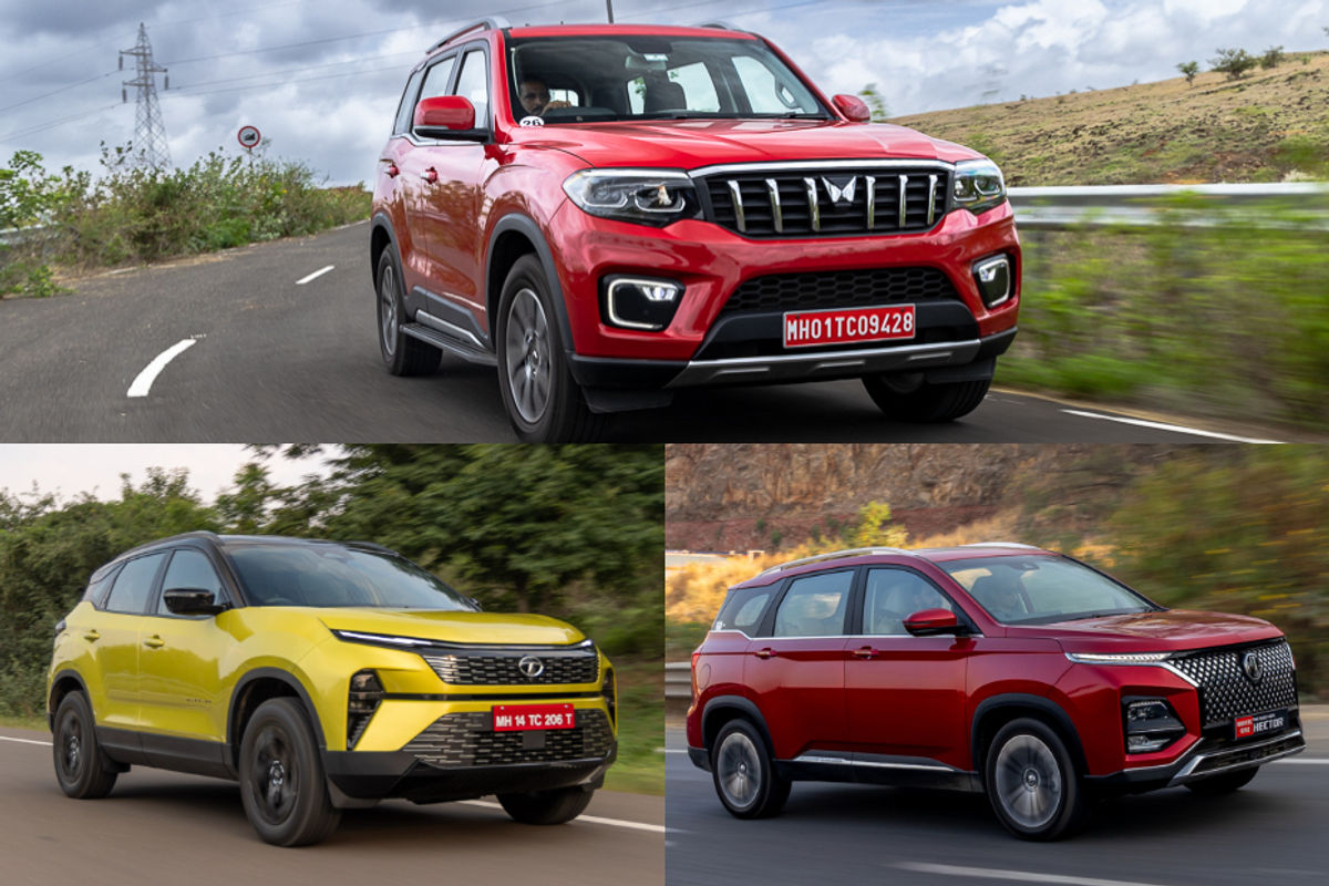 Mahindra Scorpio N, Tata Harrier, And MG Hector