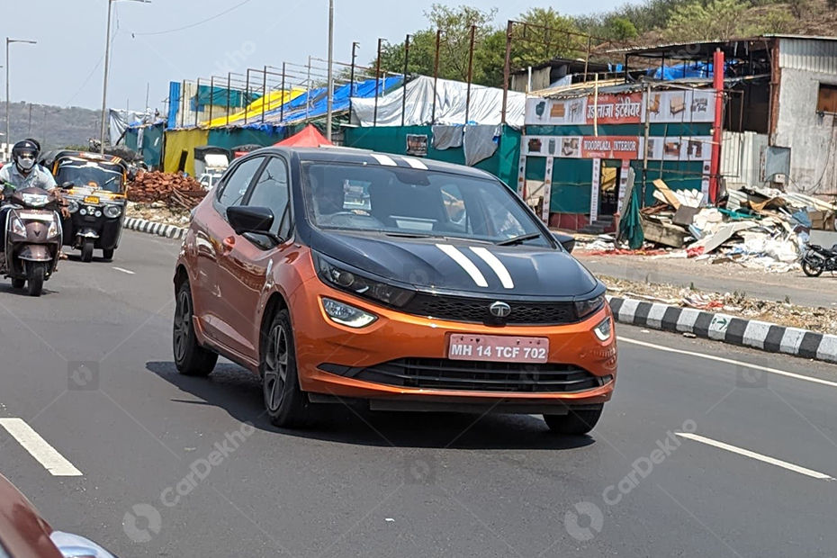 Tata Altroz Racer spied undisguised