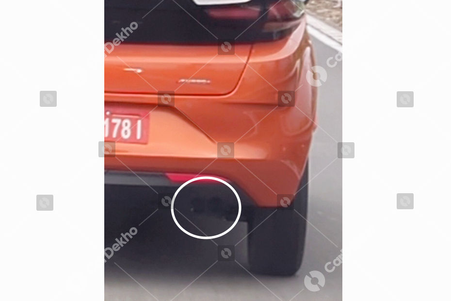 Tata Altroz Racer with dual-tip exhaust Tata Altroz Racer with dual-tip exhaust