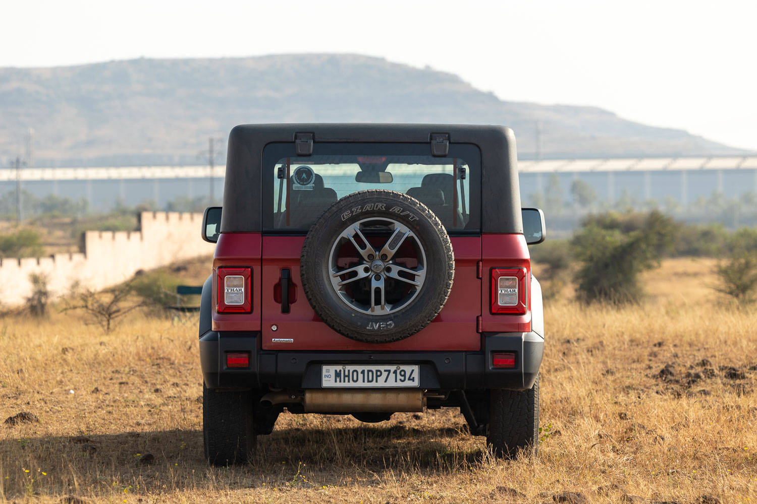 Mahindra Thar rear