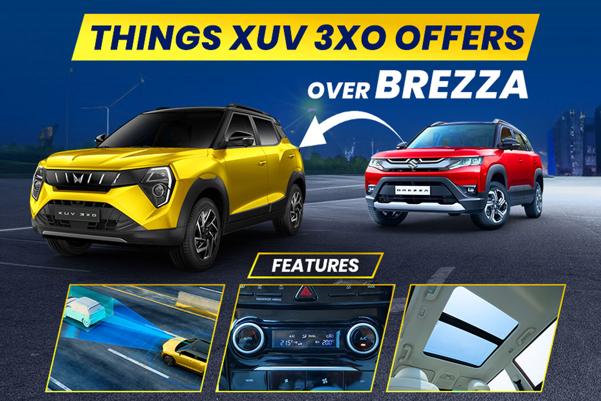 Advantages of XUV 3XO over Brezza