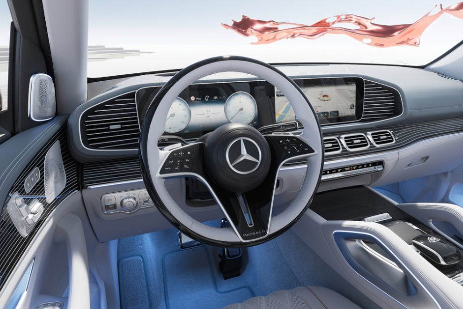 Mercedes-Maybach GLS 600 New Steering Wheel