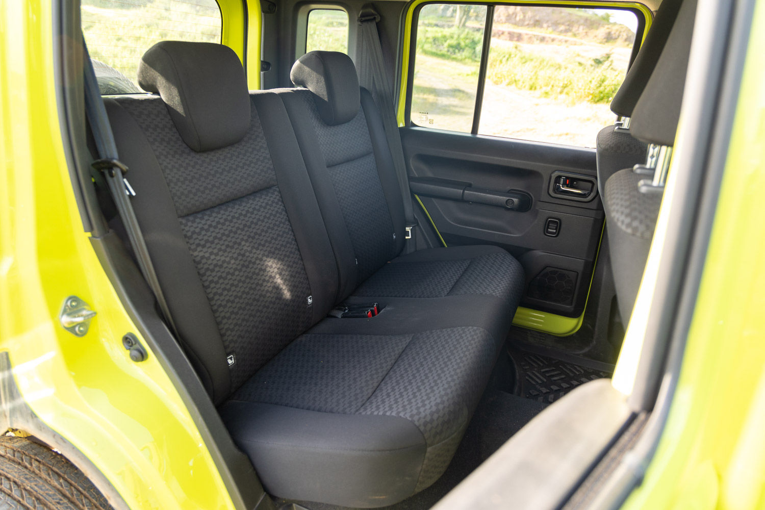 Maruti Jimny rear seat