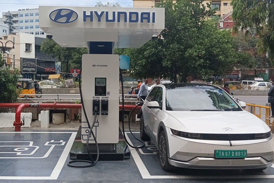 Hyundai 180 kW DC fast charger in Chennai