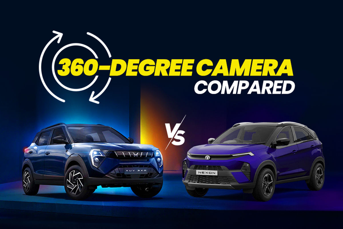 Mahindra XUV 3XO vs Tata Nexon: 360-degree Cameras Compared Mahindra XUV 3XO vs Tata Nexon: 360-degree Cameras Compared