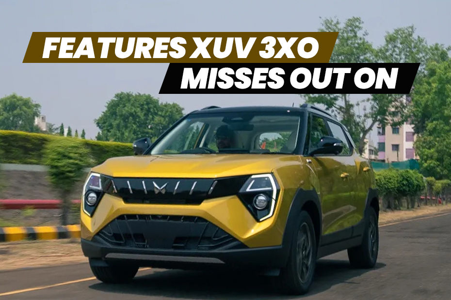 Features Mahindra XUV 3XO Misses Out On Compared To Rivals