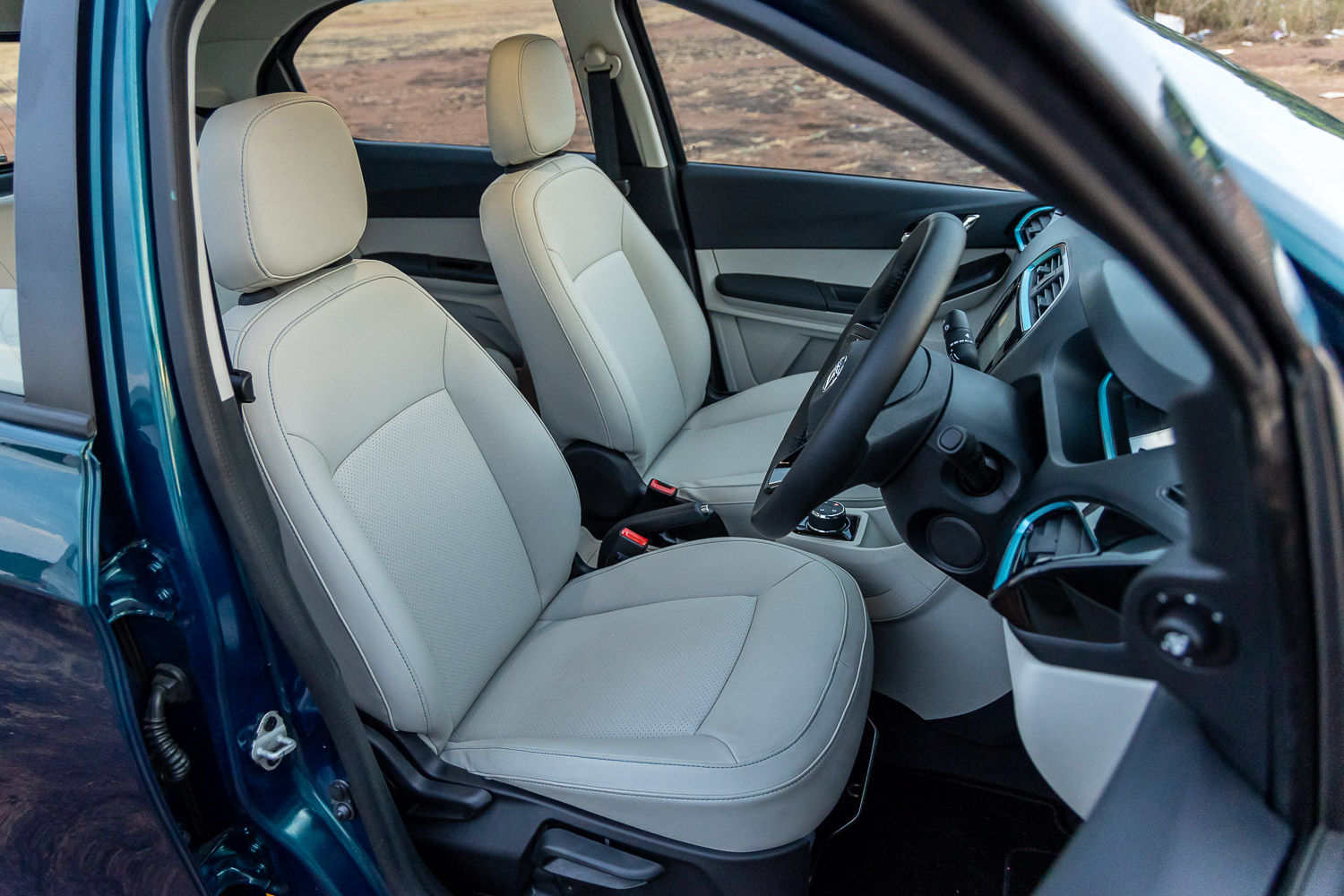 Tata Tiago EV Front Seats
